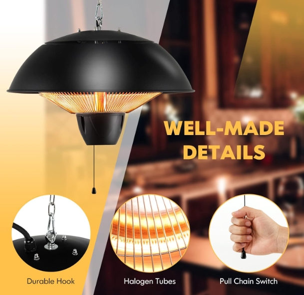 ERP compliant heater